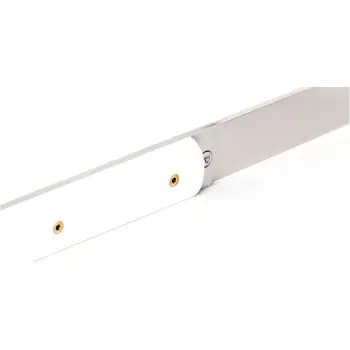 Perceval Table Knife - 888 Collection - Polyacetal With Handle - Golden Screws