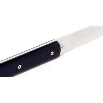 Perceval Table Knife - 888 Collection - Polyacetal Night Blue Handle - Golden Screws