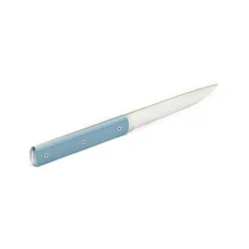 Perceval Table Knife - 888 Collection - Polyacetal Celadon Blue Handle