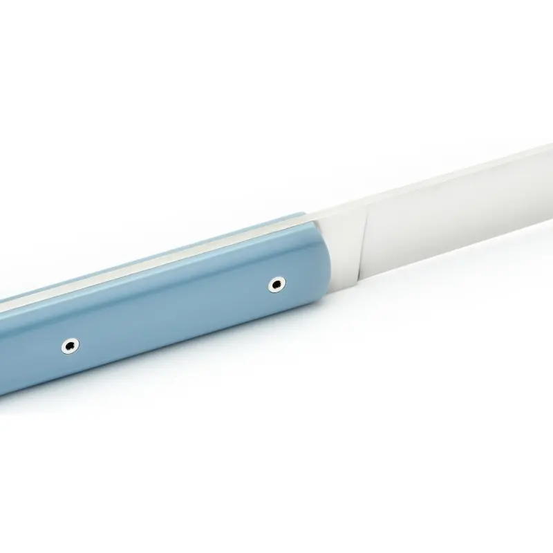 Perceval Table Knife - 888 Collection - Polyacetal Celadon Blue Handle