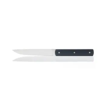 Perceval Table Knife - 888 Collection - Polyacetal Dark Grey Handle