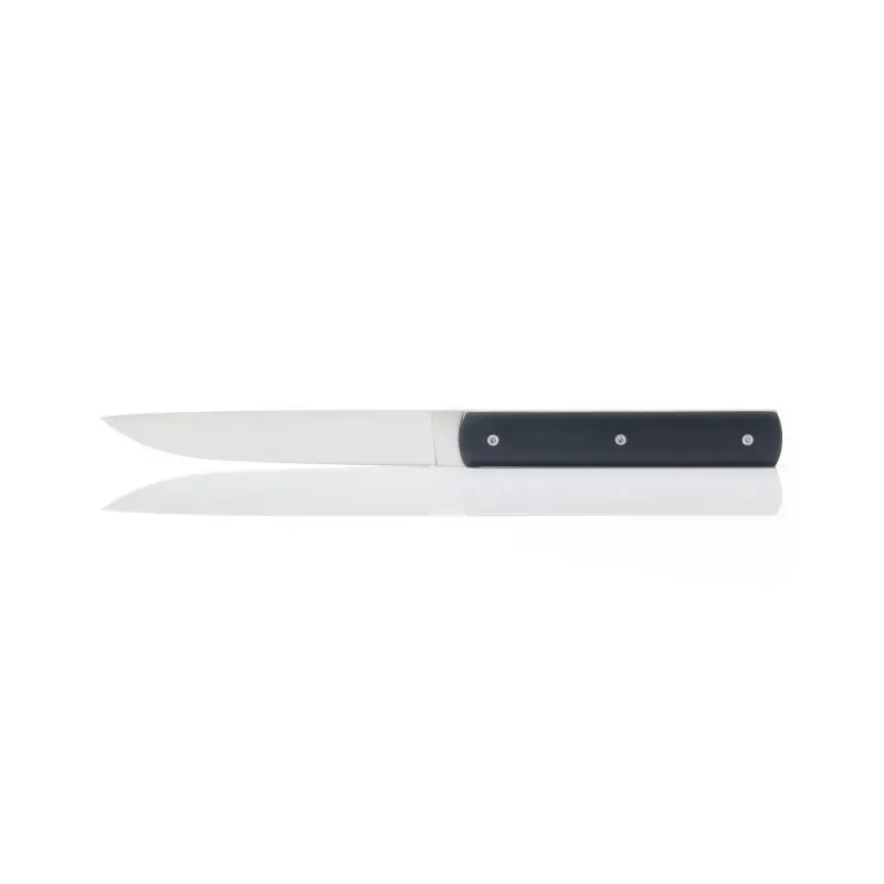 Perceval Table Knife - 888 Collection - Polyacetal Dark Grey Handle
