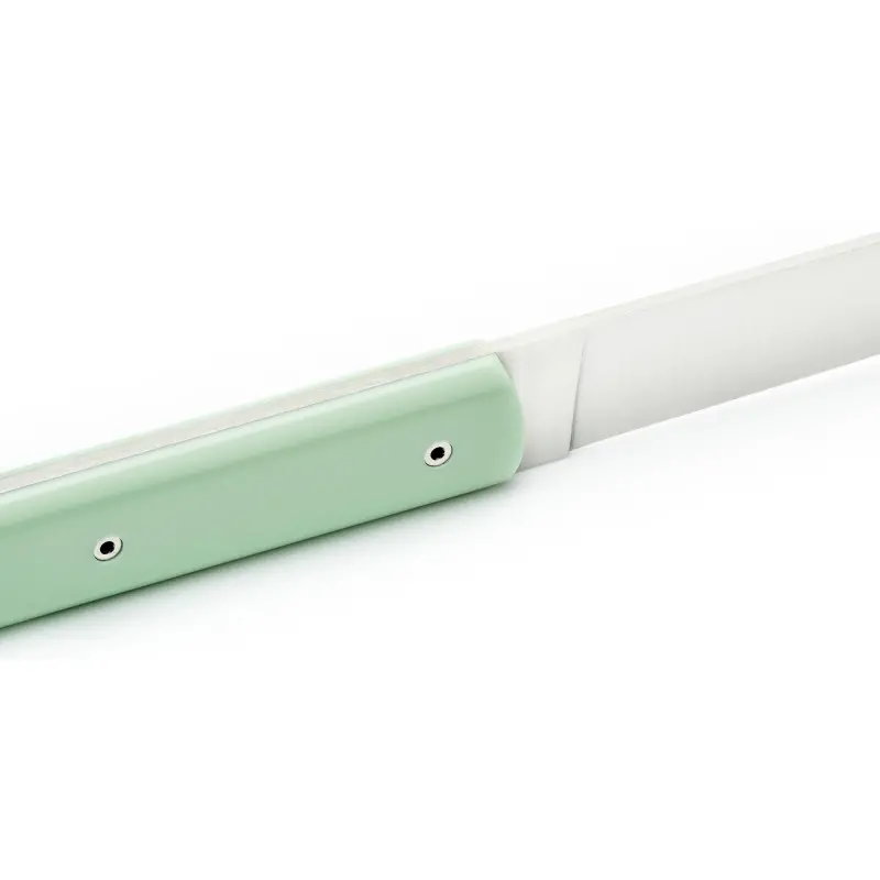 Perceval Table Knife - 888 Collection - Polyacetal Pistachio Green Handle