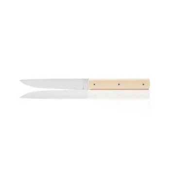 Perceval Table Knife - 888 Collection - Polyacetal Ivory Handle
