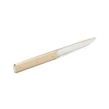 Perceval Table Knife - 888 Collection - Polyacetal Ivory Handle