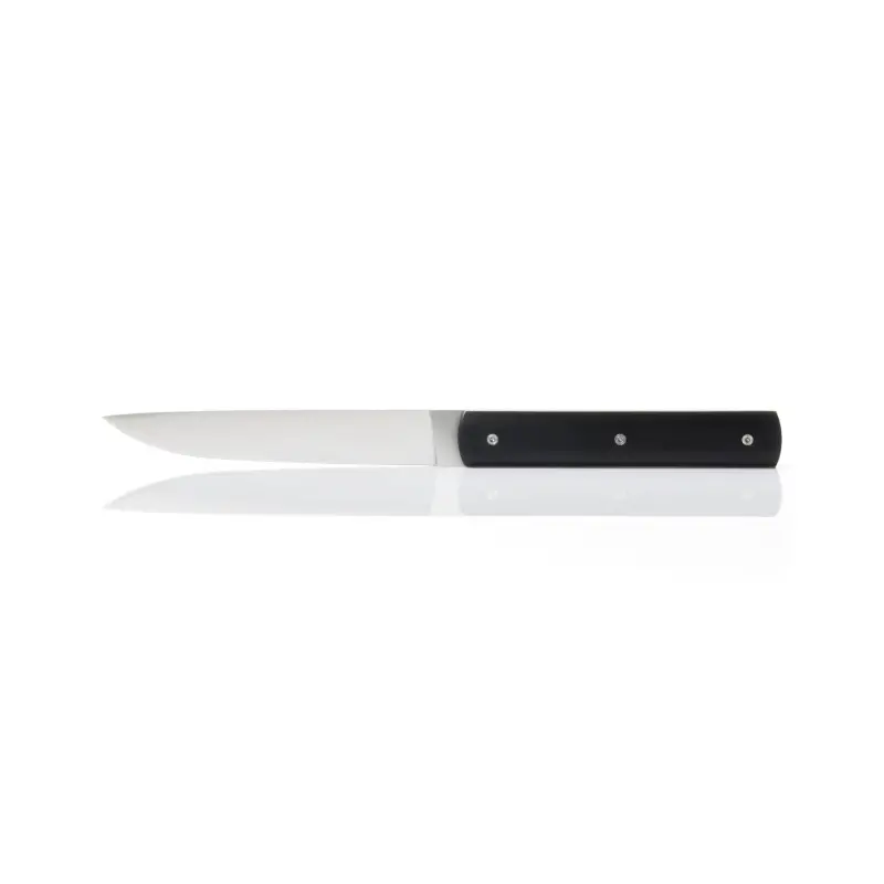 Perceval Table Knife - 888 Collection - Polyacetal Black Handle