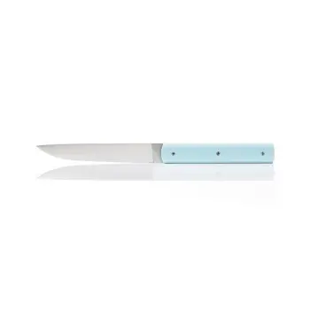Perceval Table Knife - 888 Collection - Polyacetal Sky Blue Handle