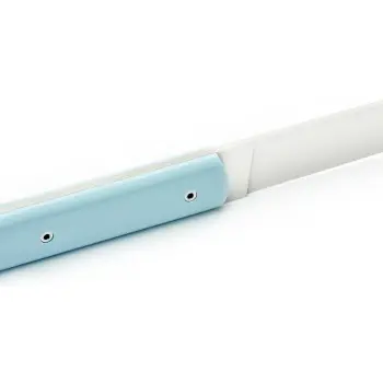 Perceval Table Knife - 888 Collection - Polyacetal Sky Blue Handle