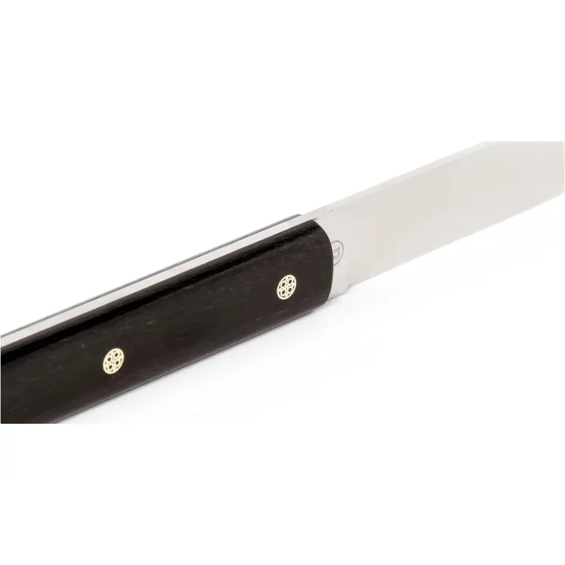 Perceval Table Knife - 947 Collection - Prestige Gabon Ebony Handle Perceval Table Knife - 947 Collection - Prestige Gabon Ebony Handle