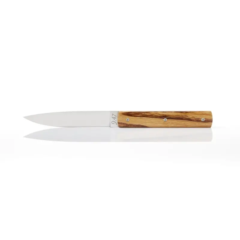 Perceval Table Knife - 947 Collection - Serpent Wood Handle