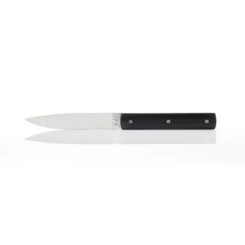 Perceval Table Knife - 947 Collection - Gabon Ebony Handle