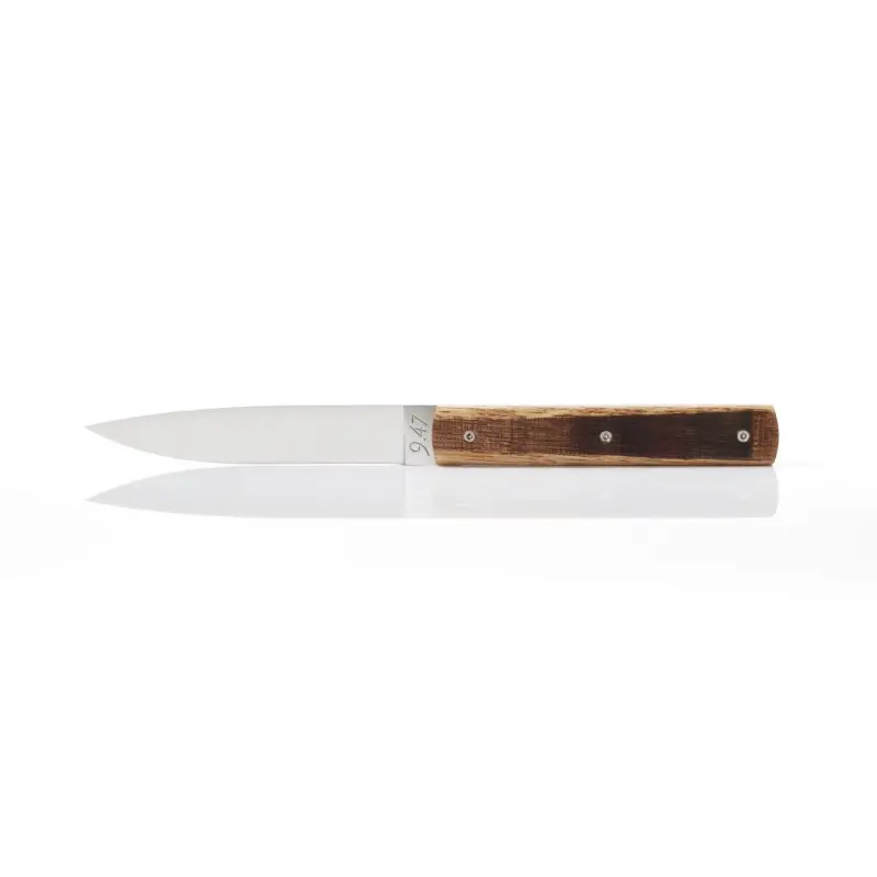Perceval Table Knife - 947 Collection - Oak Wine Barrel Handle