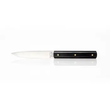 Perceval Table Knife - 947 Collection - Polyacetal Black Handle - Golden Screws