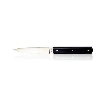 Perceval Table Knife - 947 Collection - Polyacetal Night Blue Handle - Golden Screws