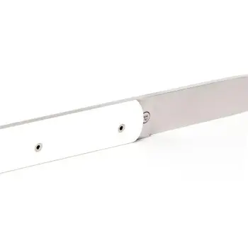 Perceval Table Knife - 947 Collection - Polyacetal White Handle