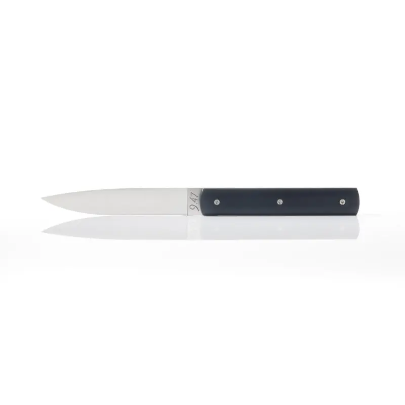 Perceval Table Knife - 947 Collection - Polyacetal Dark Grey Handle Perceval Table Knife - 947 Collection - Polyacetal Dark Grey Handle