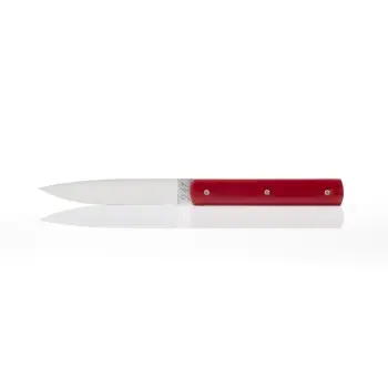 Perceval Table Knife - 947 Collection - Polyacetal Red Handle