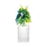 Daum Glass Sculpture Flight of Butterflies Prestige Perfume Bottle 160 ml by Butterfly 8.7'' x 3.9'' x 3.9''