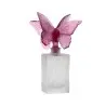 Daum Glass Sculpture Couple of Butterflies Prestige Perfume Bottle 160 ml by Butterfly 7.9'' x 5.3'' x 3.7''