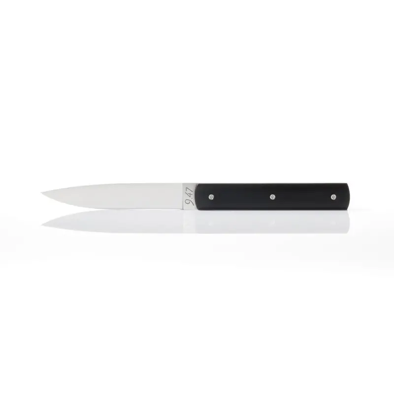 Perceval Table Knife - 947 Collection - Polyacetal Black Handle Perceval Table Knife - 947 Collection - Polyacetal Black Handle