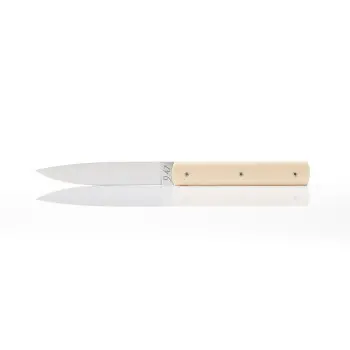 Perceval Table Knife - 947 Collection - Polyacetal Ivory Handle