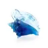 Daum Glass Sculpture Large Shell by Mer de Corail 7.5'' x 9.1'' x 5.7''