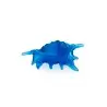 Daum Glass Sculpture Small Shell by Mer de Corail 2.4'' x 3.7'' x 3''