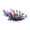 Daum Glass Sculpture Medium Blue Red Bowl by Mer de Corail 7.1'' x 14.4'' x 9.1''