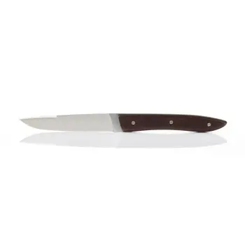 Perceval Table Knife - Ubac Collection - Macassar Ebony Handle