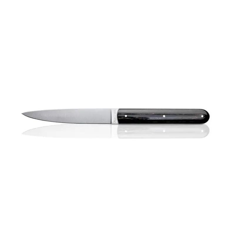 Perceval Table Knife - 777 Collection - Black Pakawood Handle Perceval Table Knife - 777 Collection - Black Pakawood Handle