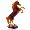 Daum Glass Sculpture Amber Spirited Horse by Horse 14.6'' x 11'' x 5.1''