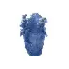 Daum Glass Sculpture Blue Horse Vase by Cavalcade - Horse Vase 15'' x 13'' x 13''