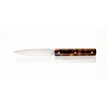 Perceval Table Knife - 947 Collection - Prestige Tortoise Shell Handle