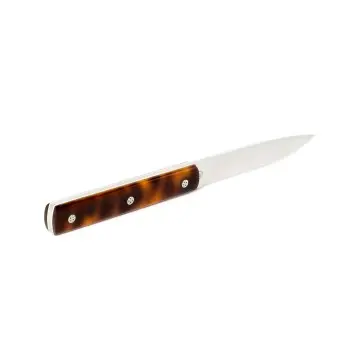 Perceval Table Knife - 947 Collection - Prestige Tortoise Shell Handle