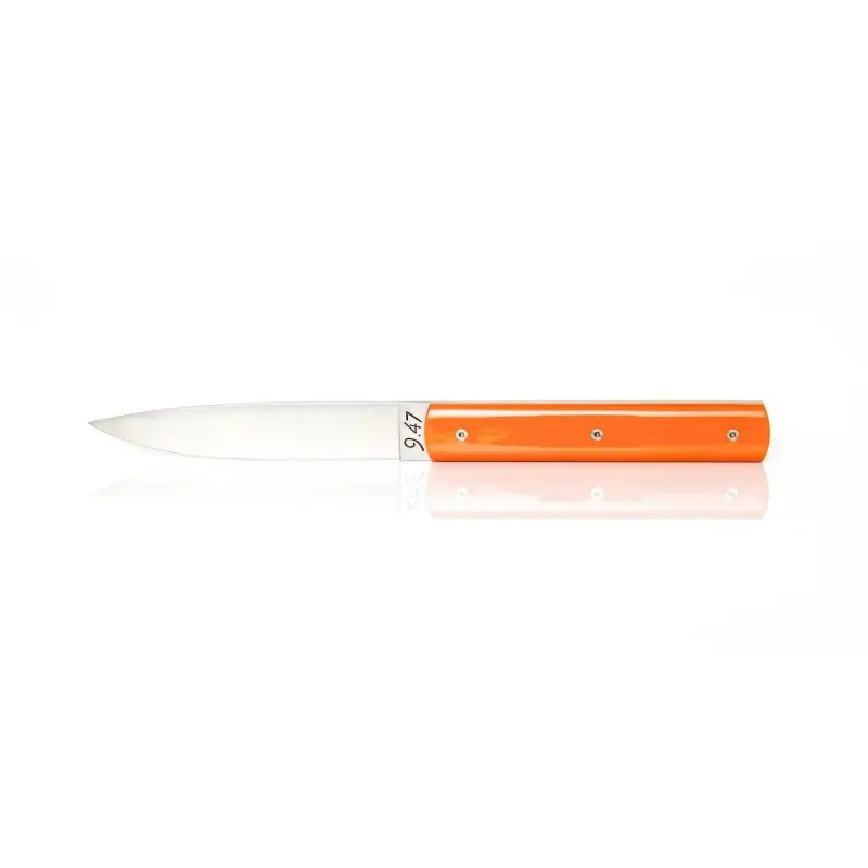 Perceval Table Knife - 947 Collection - Polyacetal Terra Cotta Handle