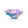 Daum Glass Sculpture Medium Bowl by Sweet Garden 5.1'' x 12.2'' x 12.2''