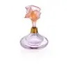 Daum Glass Sculpture Small Perfume Bottle 15 ml by Arum Rose 4.7'' x 3.3'' x 3.3''