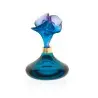 Daum Glass Sculpture Small Perfume Bottle 15 ml by Arum Bleu Nuit 4.7'' x 3.3'' x 3.3''