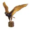 Daum Glass Sculpture The Hawk Flight by Van der Knoop Madeleine 28.3'' x 31.3'' x 21.3''