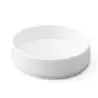 Narumi Nomadd Collection White 8cm Deep Dish - Set of 60