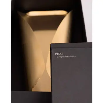 Designer Satin Gold and Stainless Steel Biju Centerpiece / Fruit Holder
