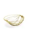 Designer Golden Plated Stainless Steel Linea Fruit Holder 5.5L