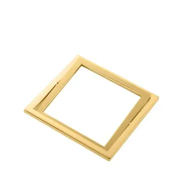 Designer Golden Plated Stainless Steel Linea Napkin Ring / Place Markers Set 6 pcs.