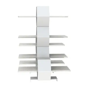 My Glass Studio Petit Fours Stand, White - Set of 3 - 23.7 x 20.0 x 28 cm