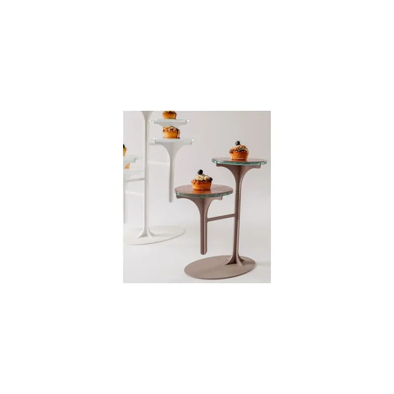 My Glass Studio Petit Fours Stand, White - Set of 2 - 23.6 x 13.9 x 25.2 cm My Glass Studio Petit Fours Stand, White - Set of 2 - 23.6 x 13.9 x 25.2 cm