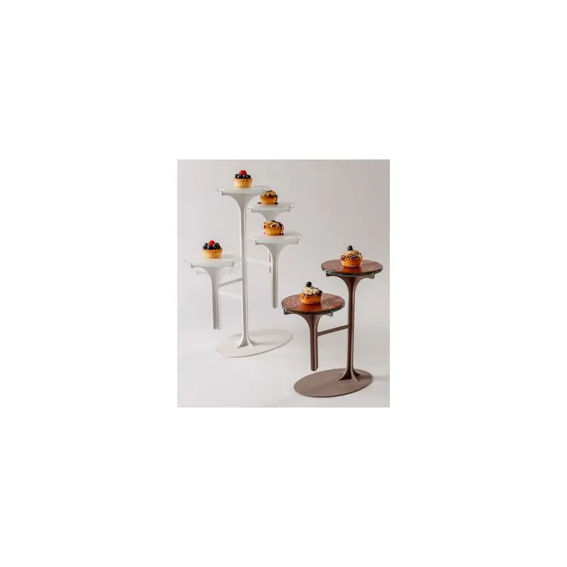 My Glass Studio Petit Fours Stand, Cream - Set of 2 - 23.6 x 13.9 x 25.2 cm My Glass Studio Petit Fours Stand, Cream - Set of 2 - 23.6 x 13.9 x 25.2 cm