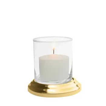 Designer Golden Plated Stainless Steel Melfi Candle Holder