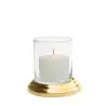 Designer Golden Plated Stainless Steel Melfi Candle Holder