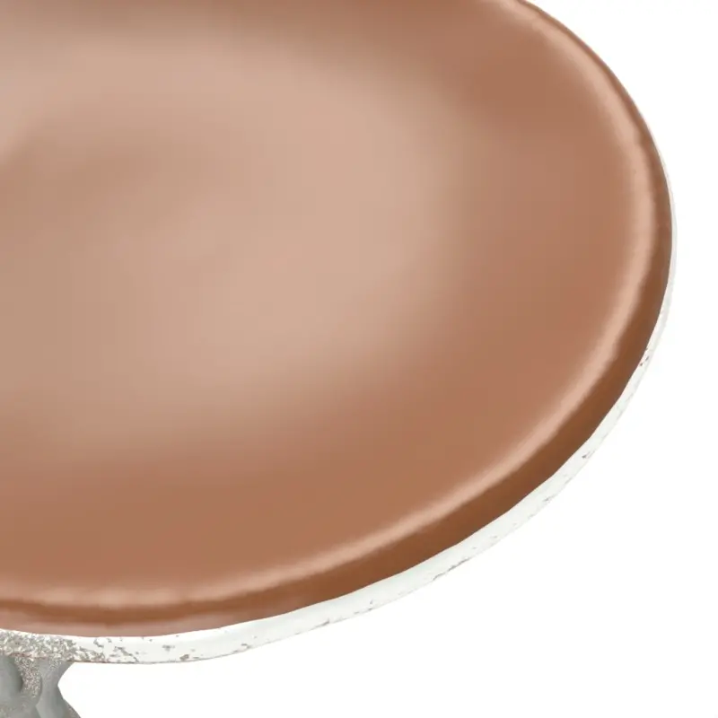 My Glass Studio Petit Fours Stand, Copper - Dia: 26 cm, H: 34 cm
