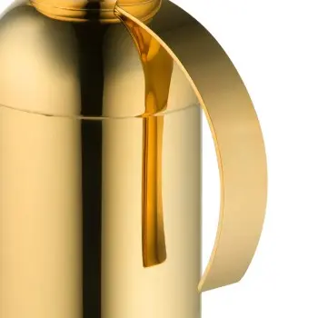 Designer Golden Plated Stainless Steel Catania Thermos 1L